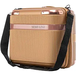 Бьюті-кейс Semi Line 16L Gold (T5667-1)