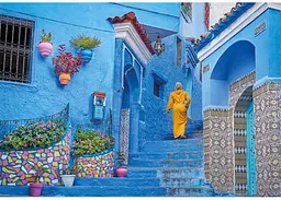 Пазл Clementoni High Quality Collection: Синя вуличка, Шефшауен, Мароко (High Quality Collection - Blue Street of Chefchaouen Puzzle - 500 pcs.), 500 ел. (35621) - мініатюра 2