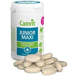 Canvit JUNIOR Maxi Dog 230 г (76 табл.) - добавка для цуценят великих порід