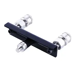 Подвійний коннектор для секс-машин Hismith Quick Connector Adapter with Double Head система KlicLok - мініатюра 3