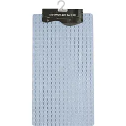 Килимок для ванної Eco Fabric Мозаїка 69х38 см блакитний (6938-003) - мініатюра 3