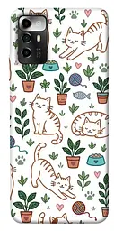 TPU чохол Demsky Cats pattern для ZTE Blade A72