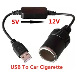 Адаптер CC-512 5V USB to 12V car XoKo (CC-512) - мініатюра 4