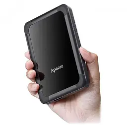 Зовнішній жорсткий диск 2.5" USB 1.0TB Apacer AC532 Black (AP1TBAC532B-1) - мініатюра 4