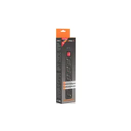 Мережевий фільтр живлення REAL-EL RS-Protect M 1.8m, black (EL122300026) - мініатюра 11