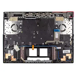 Верхня кришка для Asus G513I G513Q, (Чорний, топкейс+клавіатура RGB 4-Zone, 90NR0571-R33UA0, Оригінал) - мініатюра 2