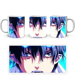 Кухоль GeekLand Blue Exorcist Синій Екзорцист Рін BE 02.09 330 мл білий - мініатюра 4