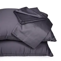 Літній постільний комплект MirSon Line Satin Premium Iron grey Modal King Size (2200010976724) - мініатюра 6