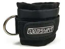 Манжета EasyFit чорна для тяги на тренажері Бубновского (EF-LGSTR-03) - мініатюра 2