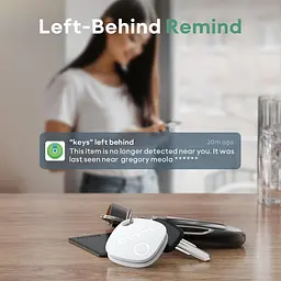 Atuvos Smart Bluetooth Air Tracker 1 Pack, Keys Finder працює з Apple Find My (тільки iOS), локатор предметів для ключів - мініатюра 4