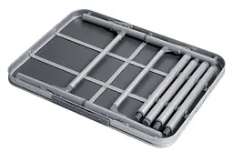 Стіл Bo-Camp 70x60 cm Grey (1404388) (DAS303272) - мініатюра 3