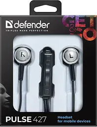 Гарнітура Defender Pulse 427 Black/Silver (63427) - мініатюра 3