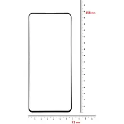 Захисне скло BeCover для Samsung Galaxy A71 SM-A7160 Black (704670) - мініатюра 3