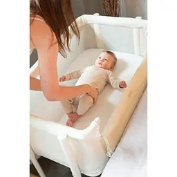 Дитяче ліжечко Childhome Evolux Bedside Crib 2 в 1, 97х64х85 см, білий (EVOBSCNW) - мініатюра 17