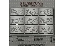 Набір головоломок Eureka Steampunk Puzzles синій 9 шт. (473207) - мініатюра 2