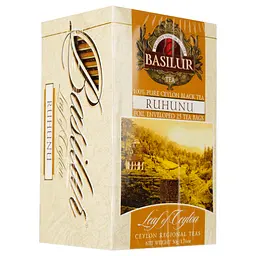 Чай чорний Basilur Ruhunu Лист Цейлону 50 г (25 шт. х 2 г) (896889) - мініатюра 2