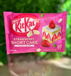 Шоколадні міні-батончики Nestle KitKat Mini Strawberry Shortcake Flavor 10 шт х 11.6 г - мініатюра 7