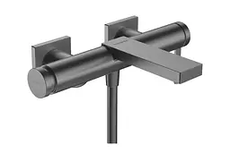 Змішувач для ванни Hansgrohe Tecturis E brushed black chrome 73420340