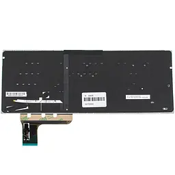 Клавіатура для ноутбука ASUS (UX303LA UX303LN) rus чорний без фрейма підсвічування клавіш - мініатюра 2