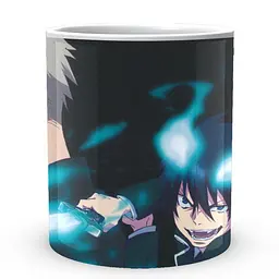 Кухоль GeekLand Blue Exorcist Синій Екзорцист BE 02.27 330 мл білий - мініатюра 2