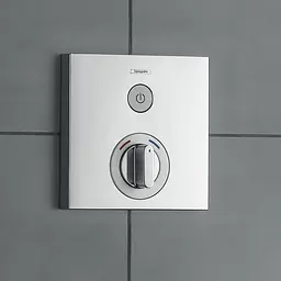 Змішувач Hansgrohe прихованого монтажу ShowerSelect на 1 клавішу верхня частина 15767000, Хром - мініатюра 4