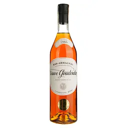 Арманьяк Veuve J.Goudoulin Bas Armagnac 1986 40% 0.7 л у подарунковій коробці - мініатюра 2
