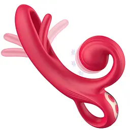 Вібратор Erospace Sweet Play Tongue Flipping Vibrator A4 - мініатюра 4