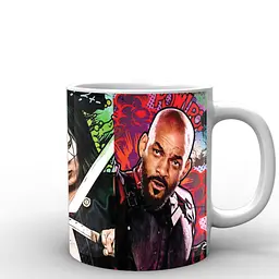 Кухоль GeekLand Загін Самогубців Suicide Squad Капітан Бумеранг, Катана, Вілл SS.02.037 330 мл білий - мініатюра 3