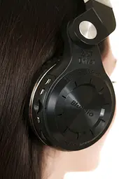 Навушники Bluedio T2 Plus з вбудованим радіо Bluetooth бездротові чорні - мініатюра 8