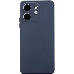 Чохол TPU Getman Liquid Silk Full Camera для Tecno Spark Go 2 Синій / Midnight Blue