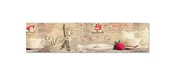 Кухонний фартух Фарфор вінілова наклейка ПВХ кераміка абстракція Бежевий 60х200 см Happy Pocket Z180708 - мініатюра 7
