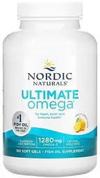 Риб'ячий жир Омега Nordic Naturals Ultimate Omega 180 капсул Лимон