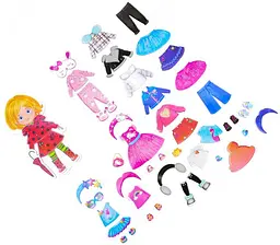 Магнітна одягалка Trendy girl Vladi Toys VT3702-23 shop (4820234762798) - мініатюра 2