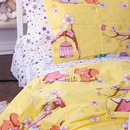 Комплект постільної білизни MirSon Kids Time 17-0524 Kitty, дитячий - мініатюра 4