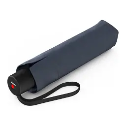 Парасоля Knirps A.050 Medium Manual Navy Black HeatShield механічна, складана (Kn95-7051-12012) - мініатюра 3