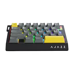 Клавіатура Ajazz AK029 Ice Island Magnetic Switch USB UA Black/Yellow (AK029-I-BY) - мініатюра 3
