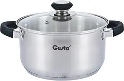 Каструля зі скляною кришкою Gusto GT-1104-16 16 см 1.6 л
