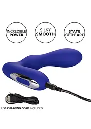 Вібростимулятор простати Wireless Pleasure Probe, 10.5 см синій - мініатюра 8