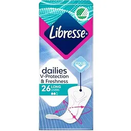 Прокладки щоденні Libresse 26шт Dailies Fresh Long