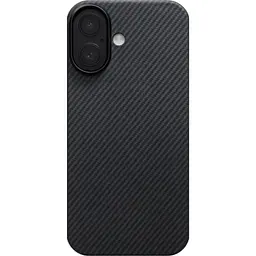 Чохол Pitaka Ultra-Slim Case Twill 600D для Apple iPhone 17 Black/Grey (KI1701) [153511] - мініатюра 1