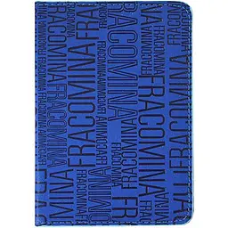 Обкладинка на паспорт-книжку "Літери" PDV-06 Color-it (6973795230508) Синій - мініатюра 2
