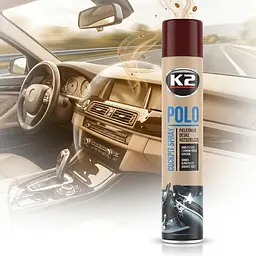 Поліроль торпеди спрей K2 Polo Coffee 750 мл (K407KA1)
