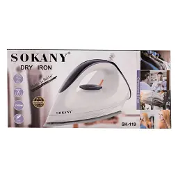 Праска SOKANY SK-119 з керамічною підошвою, чорний Sokany SK-119 - мініатюра 10