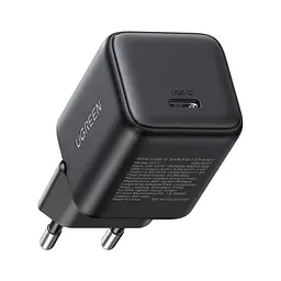 Зарядний пристрій Ugreen USB-C PD30W GaN (55531)