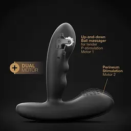Масажери простати Dorcel P-Stroker, 11.2 см чорний - мініатюра 5