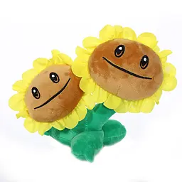 М'яка іграшка Подвійний Соняшник Рослини проти зомбі Plants vs Zombies 20 см