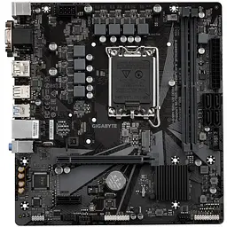 Материнська плата H610M S2H V2 s1700 H610 2xDDR5 M.2 HDMI D-Sub DP mATX Gigabyte teh0019029