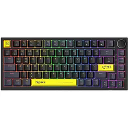 Клавіатура Onikuma бездротова ігрова G44 Pro з RGB підсвіткою Bluetooth / 2.4GHz / кабель геймерська для ПК