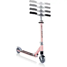 Самокат Globber Flow element comfort lights, колеса з підсвічуванням, рожевий(727-210) - мініатюра 4