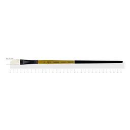 Пензель щетина овальна AMBER 2306FR №8 довга ручка ROSA (4823098533412)